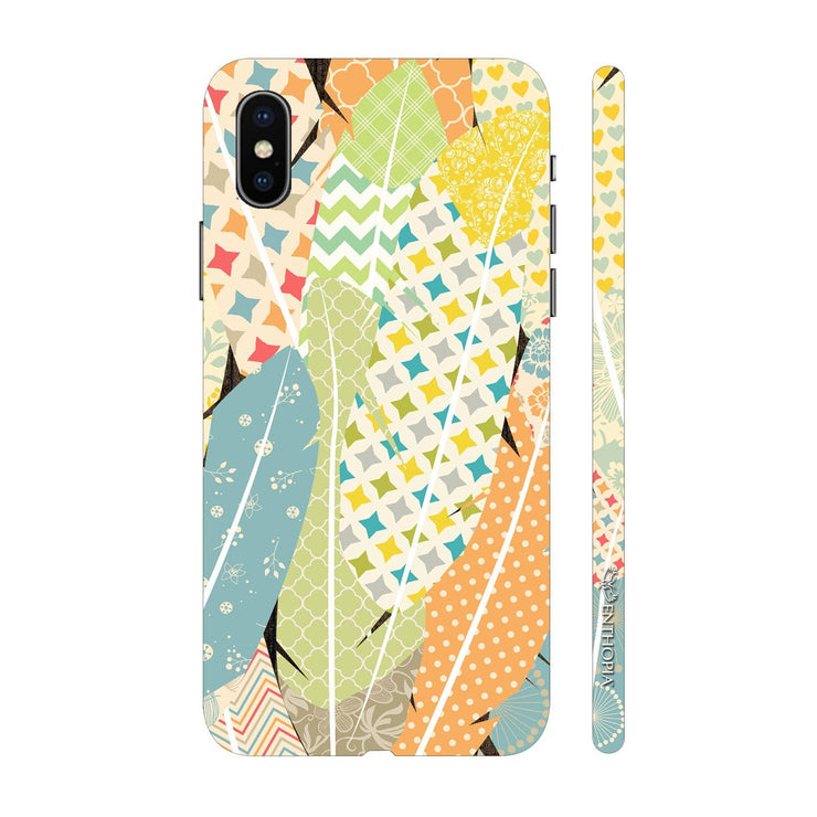 Hardshell Phone Case - Prints on Feathers - Enthopia