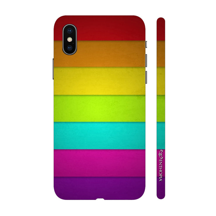 Hardshell Phone Case - Rainbow Blast - Enthopia