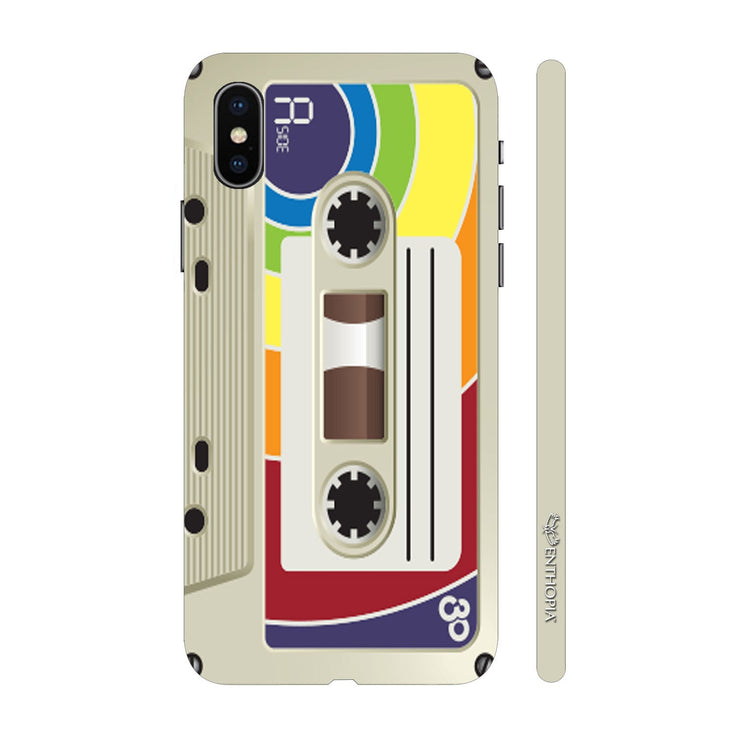 Hardshell Phone Case - Retro Cassette 4 - Enthopia
