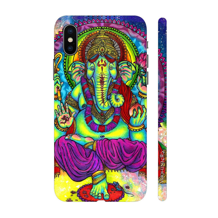 Hardshell Phone Case - Splash In Lord Ganesha - Enthopia