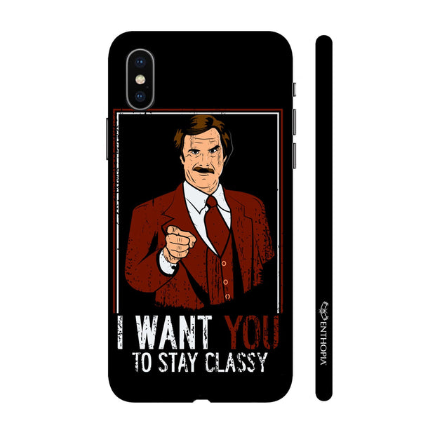 Hardshell Phone Case - Stay Classy - Enthopia