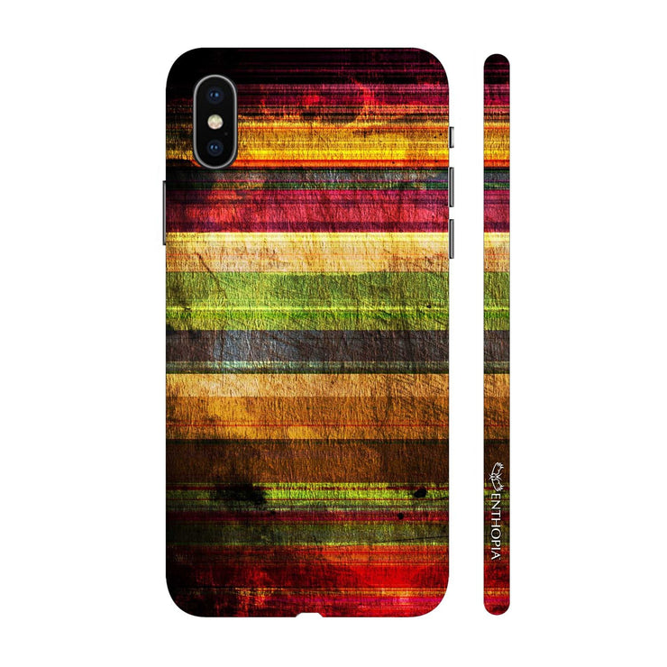 Hardshell Phone Case - Stripey Grunge - Enthopia