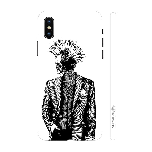 Hardshell Phone Case - Suited Up Skeleton - Enthopia