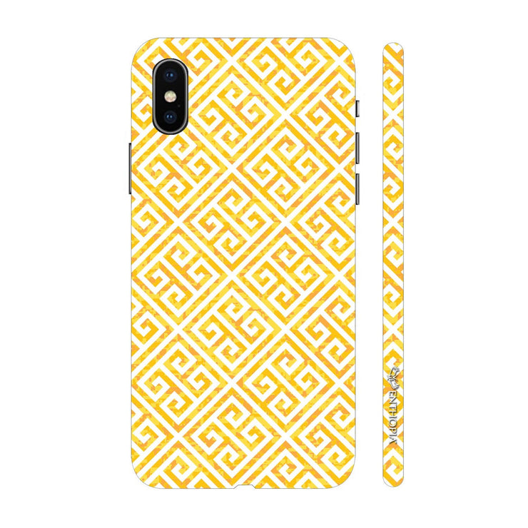 Hardshell Phone Case - The Yellow Greecian Look - Enthopia