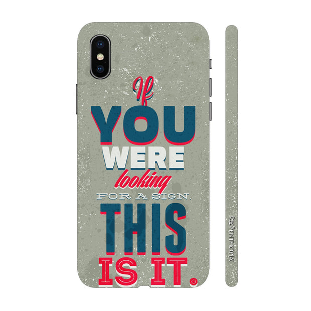 Hardshell Phone Case - This Is It! - Enthopia