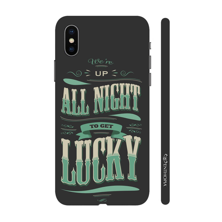 Hardshell Phone Case - Up All Night Grey - Enthopia