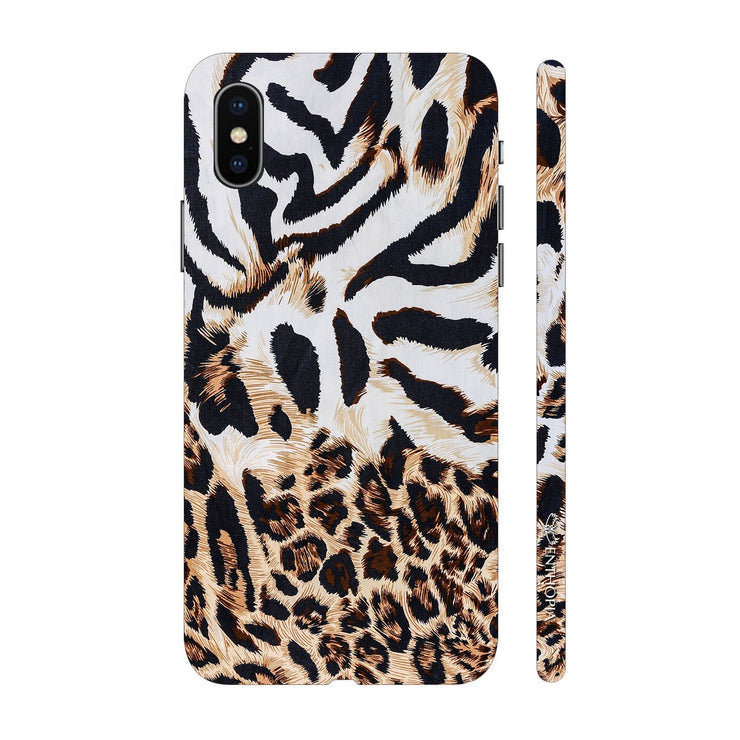 Hardshell Phone Case - Zebra Meets Cheetah - Enthopia