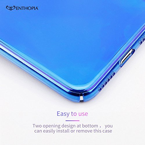 IPhone X Gradient Back Cover (Blue) - Enthopia
