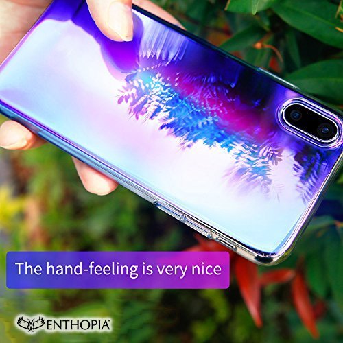 IPhone X Gradient Back Cover (Blue) - Enthopia