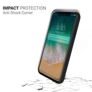 iPhone X Transparent Hard Back with Soft Silicone Bumper for Apple Iphone X - Enthopia