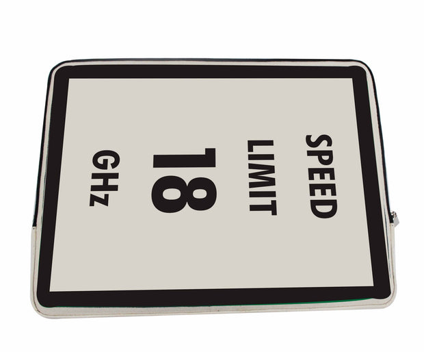 Macbook 13" Canvas Sleeve - Air / Retina / Pro (non-retina) - Speed Limit - Enthopia