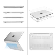 Macbook Air 13.6 inch Hard Case - Transparent - Enthopia