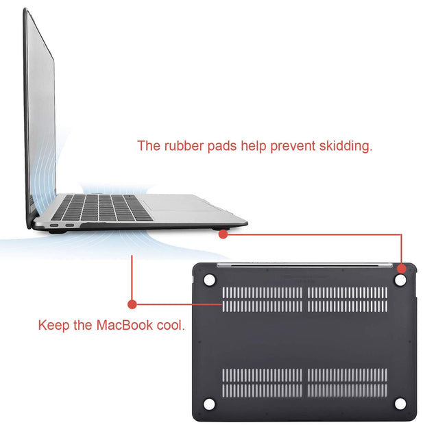 MacBook Air 14 inch Case (2021-2022) - Black - Enthopia