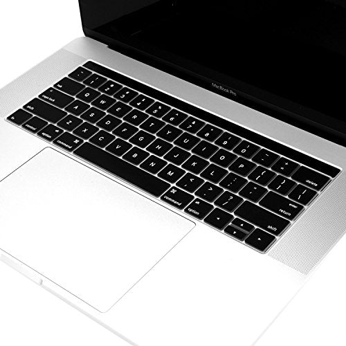 Macbook Pro 15" (A1707) - with Keyboard Guard (Black with Logo Hole) - Enthopia