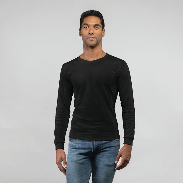 Mens Full Sleeves Round Neck-Plain - Enthopia