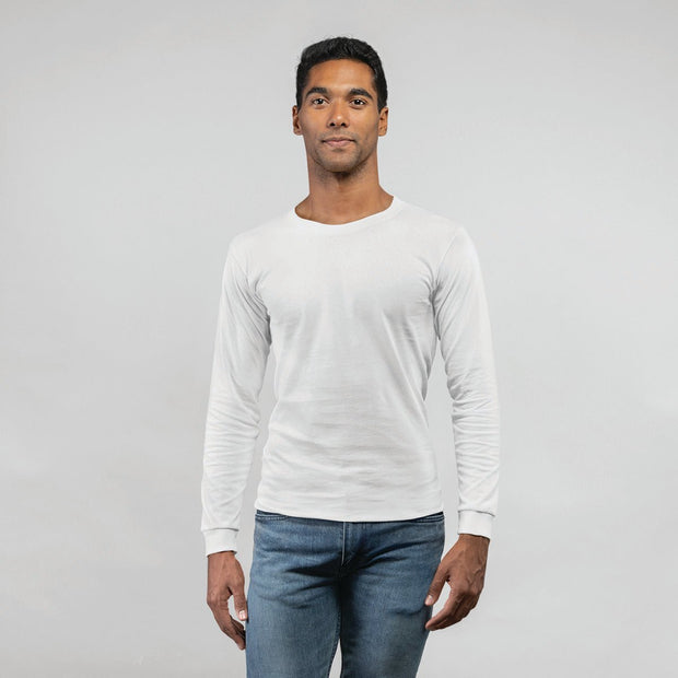 Mens Full Sleeves Round Neck-Plain - Enthopia