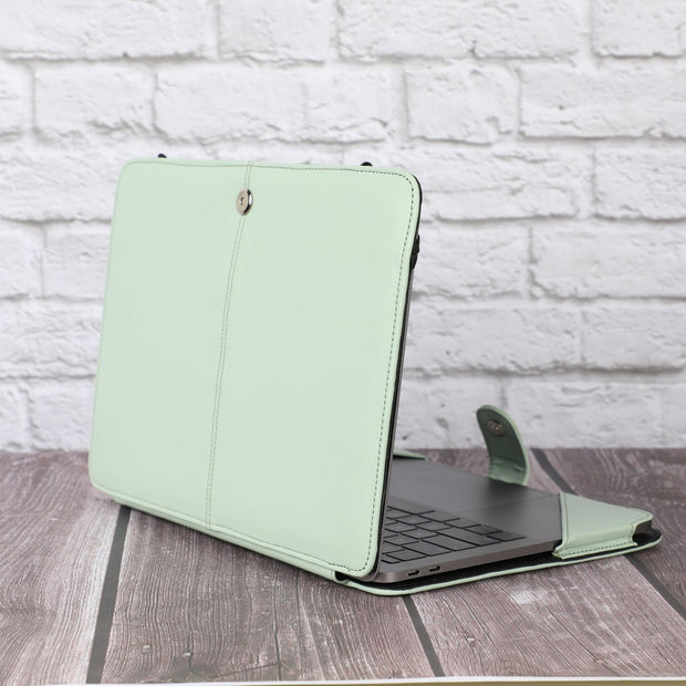 New MacBook Air 13 inch Folio Case (2022 2021 2020 2019 2018 Release A2337 M1 A2179 A1932) - Enthopia