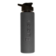 Personalised Glass Bottle with Silicone Sleeve - Enthopia