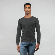 Personalised Men's Full Sleeves Round Neck T-Shirt - Enthopia