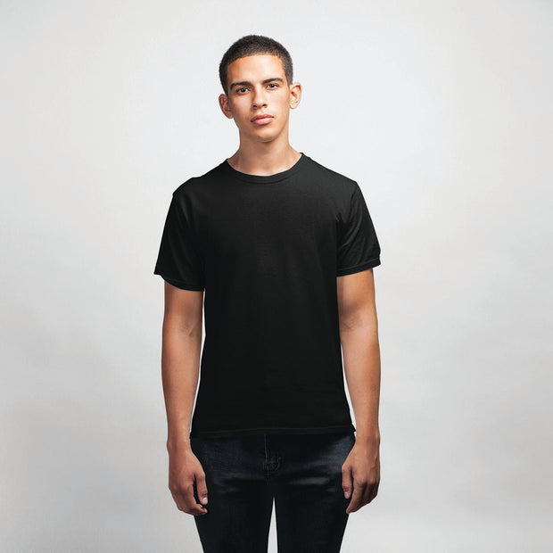 Personalised Mens Round Neck Half Sleeves Tshirt - Enthopia