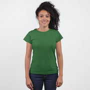 Personalised Womens Round Neck Half Sleeves T-Shirt - Enthopia