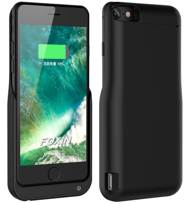 Power Bank Case for iPhone 8 / 7 / 6 / 6S - 5000 mAh - Enthopia