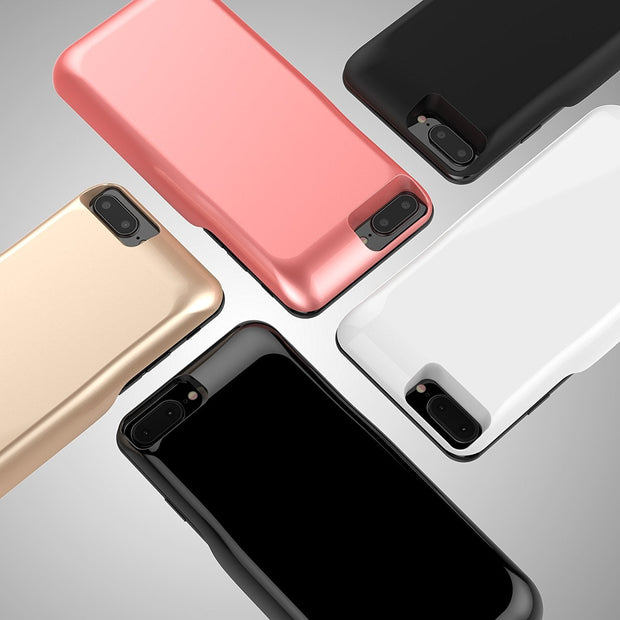 Power Bank Case for iPhone 8 Plus / 7 Plus / 6 Plus / 6S Plus - 8000 mAh - Enthopia