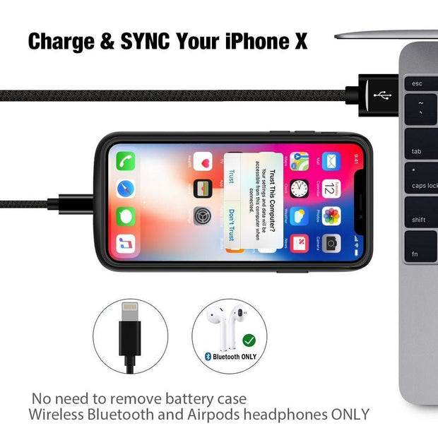 Power Bank Case for iPhone X - 5500 mAh - Enthopia