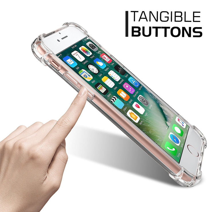 Transparent Corner Protection Cover for Apple iPhone 7 Plus - Enthopia