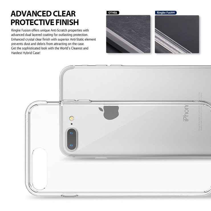 Transparent Cover for Apple iPhone 7 Plus - Enthopia