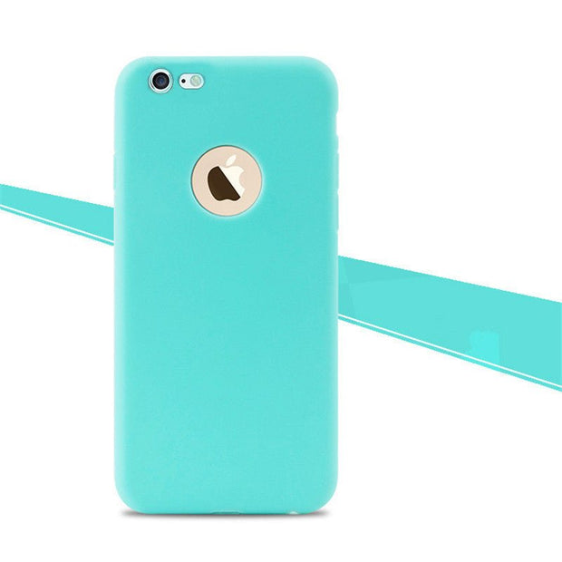 Ultra Thin Black Silicone Cover for Apple Iphone 7 - Enthopia