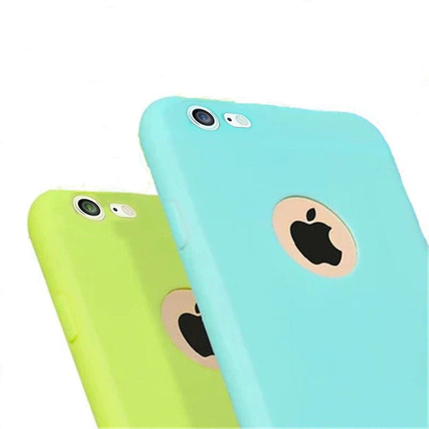Ultra Thin Black Silicone Cover for Apple Iphone 7 - Enthopia
