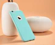 Ultra Thin Black Silicone Cover for Apple Iphone 7 - Enthopia