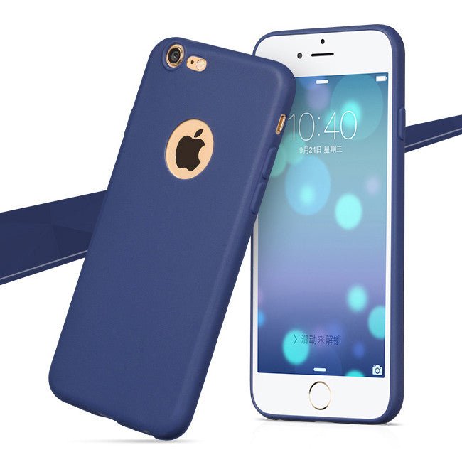 Ultra Thin Black Silicone Cover for Apple Iphone 7 - Enthopia