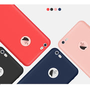 Ultra Thin Black Silicone Cover for Apple Iphone 7 Plus - Enthopia