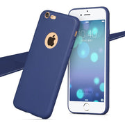 Ultra Thin Black Silicone Cover for Apple Iphone 7 Plus - Enthopia