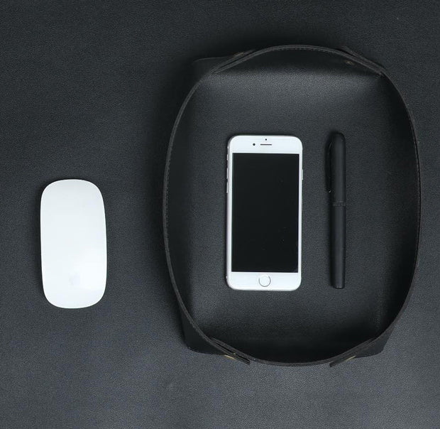 Vegan Leather Desk Tray - Enthopia