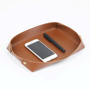 Vegan Leather Desk Tray (Tan) - Enthopia