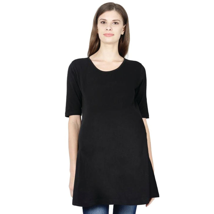 Womens Maternity Tshirt-Plain - Enthopia